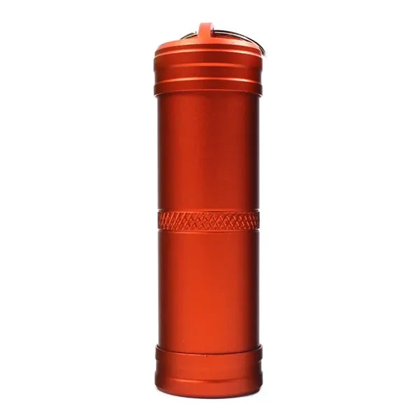 Aluminum Medicine Bottle Keychain