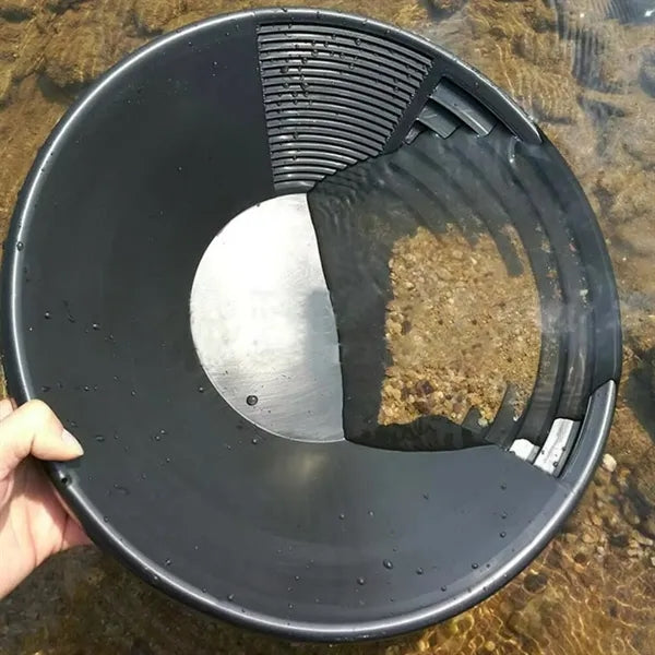 Heavy-Duty Plastic Gold Panning Pan