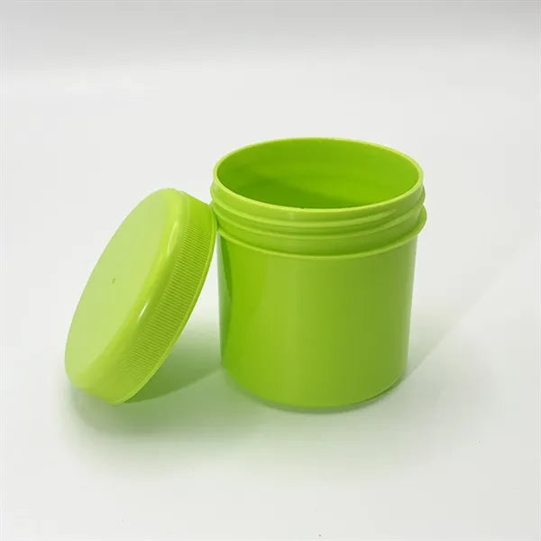 200ml plastic jar storage container wide mouth paste bottles