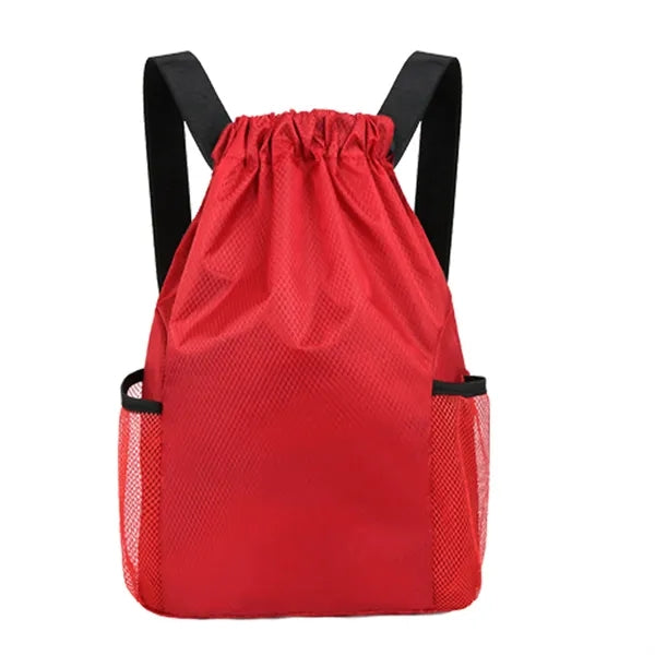 Polyester Water Resistant Drawstring Closure Backpack