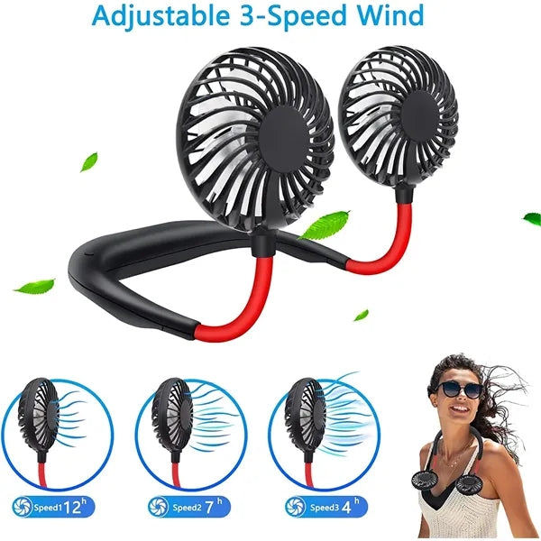 Neck Hanging Fan