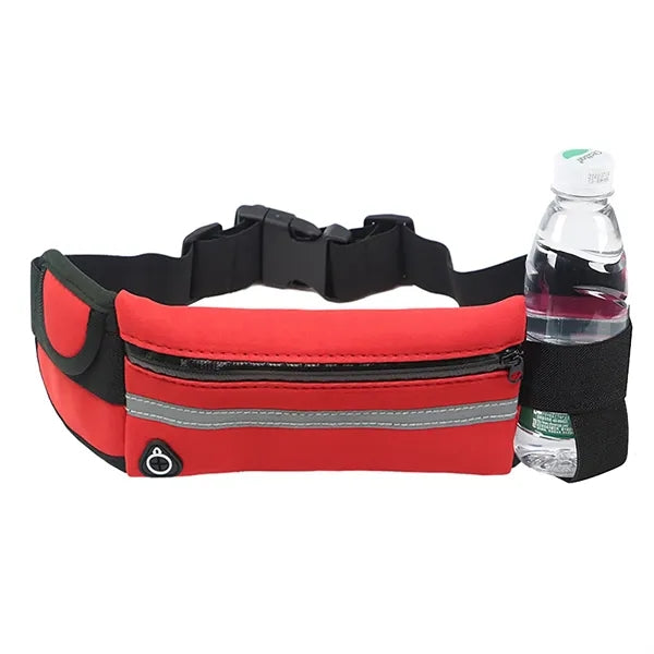 Neoprene Outdoor Sports Fanny Pack with Water Bottle Holder