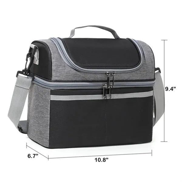 Doublelayer Insulated Lunch Bag