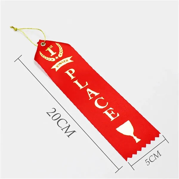 Medal Badge Award Ribbon Wrap