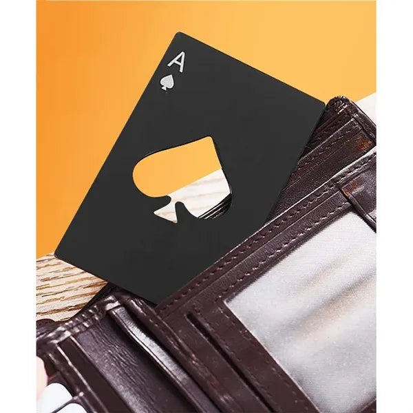 Ace Of Spades Bottle Openers