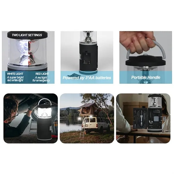 Camping Lamp with Screwdriver Set