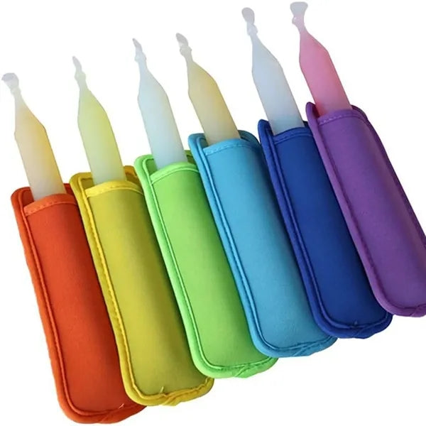 Neoprene Ice Pop Sleeves, Popsicle Sleeve Holder