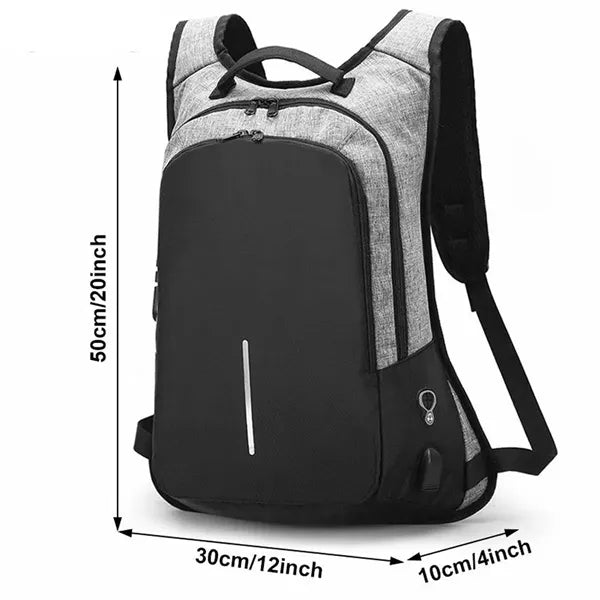 Anti-theft Backpack With USB Interface