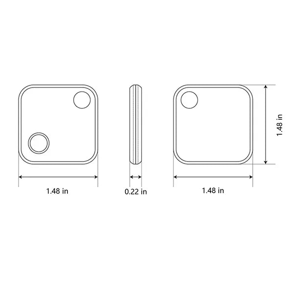 Bluetooth Luggage Tracker Tag Locator