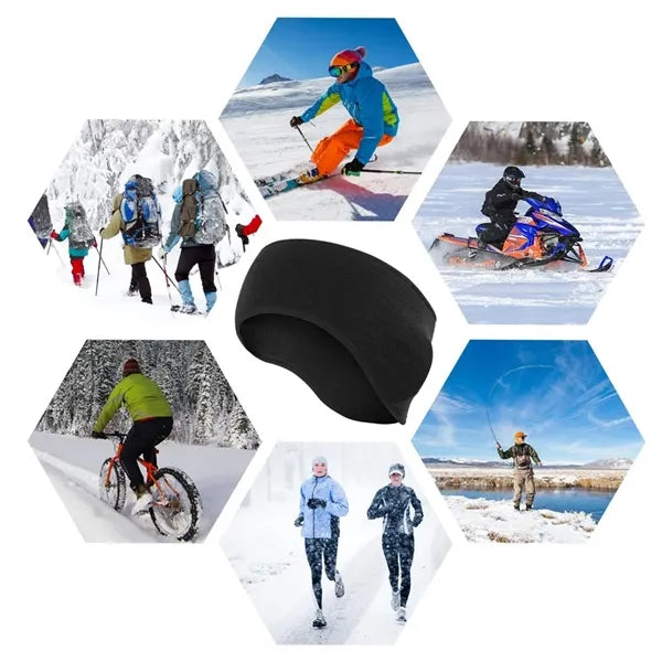 Winter Polar Fleece Ear Warmer Muffs Headbands