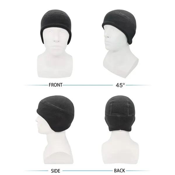 Winter Polar Fleece Skull Cap Beanie Ear Warmer Helmet Liner