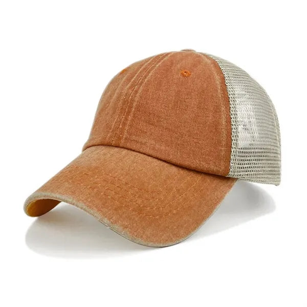 Retro Mesh Breathable Baseball Cap