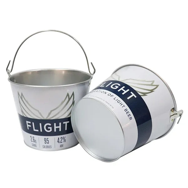 Full Color 5L Ice Metal Bucket