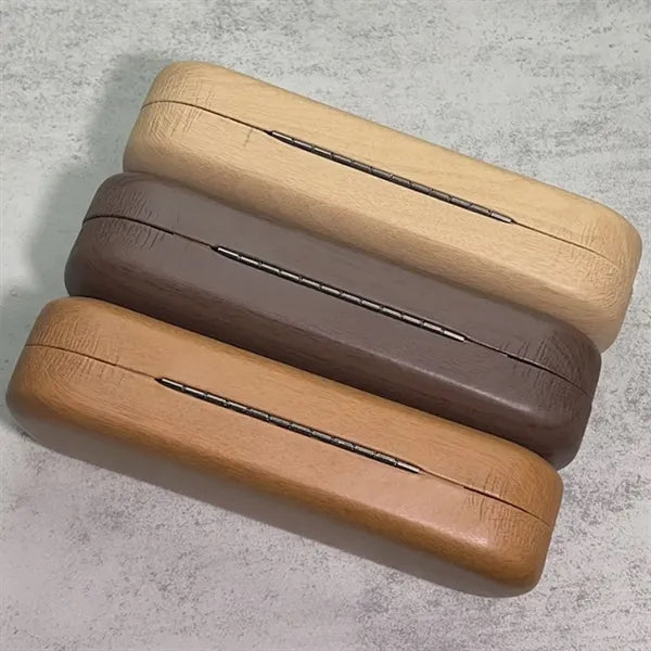 Hard Shell Leather Sunglasses Case