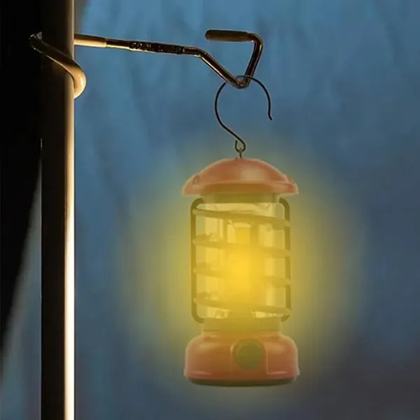 Vintage Battery Powered Portable LED Tent Lantern