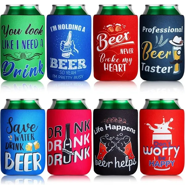Neoprene Collapsible Can Cooler Sleeves