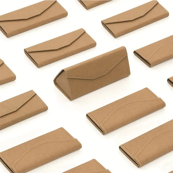Hard Shell Foldable Triangle Glasses Case
