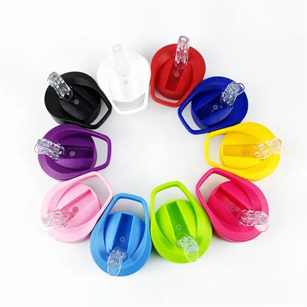 24 Oz Single Layer Straw Outdoor Sports Water Bottle