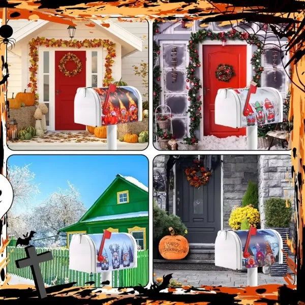 Outdoor Post Letter Mailbox Covers Magnetic Garden Decor