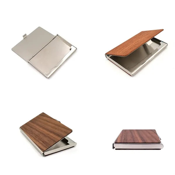 Wood Business Card Holders