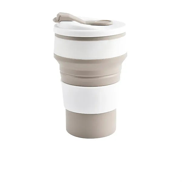 Collapsible 12 oz Silicone Travel Cup