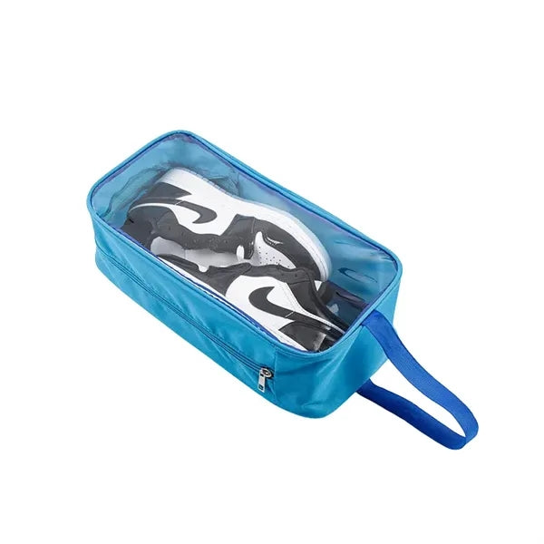 Portable shoe bag with multiple colors available