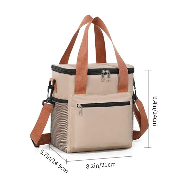 Large Leakproof Crossbody Lunch Bag
