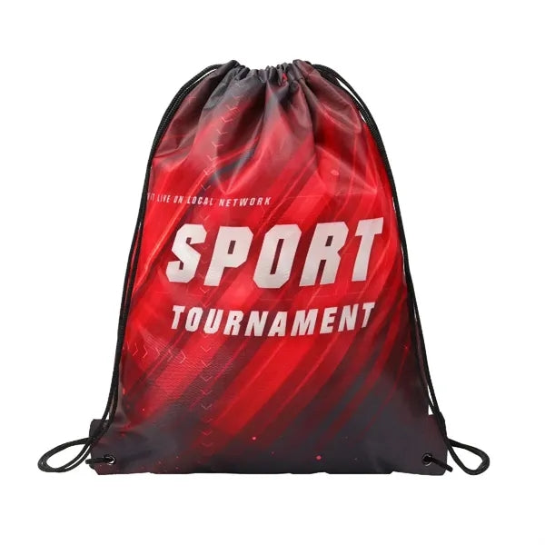 Dye-Sublimated Drawstring Backpack ( 14" X 17" )