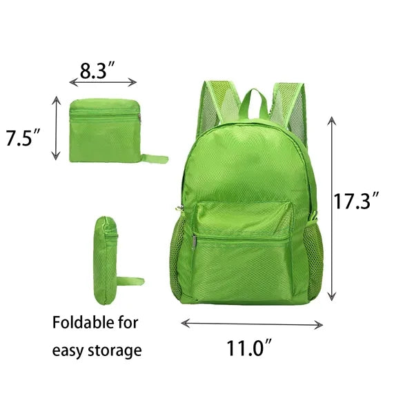 Lightweight Foldable Backpack Outdoor Hiking Bag