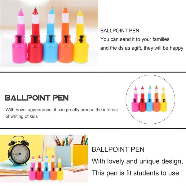 Creative Plastic Gas Tank Retractable Ballpoint Pen