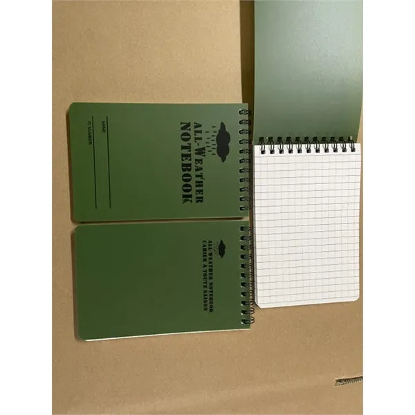 Top-Spiral Weatherproof Notebook