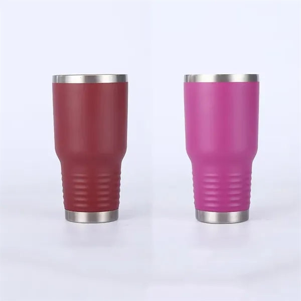 30oz Travel SS Ringneck Vacuum InsulatedCoffee Mug w/ lid