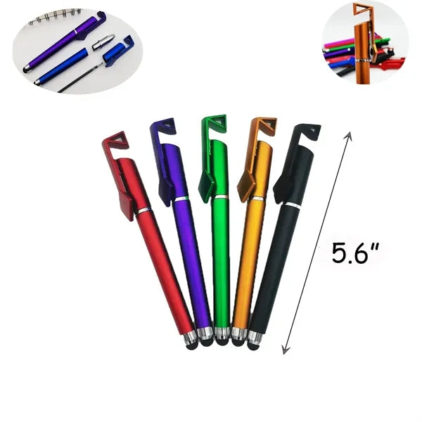 Touch Screen Creative Cell Phone Holder Multifunctional Pen