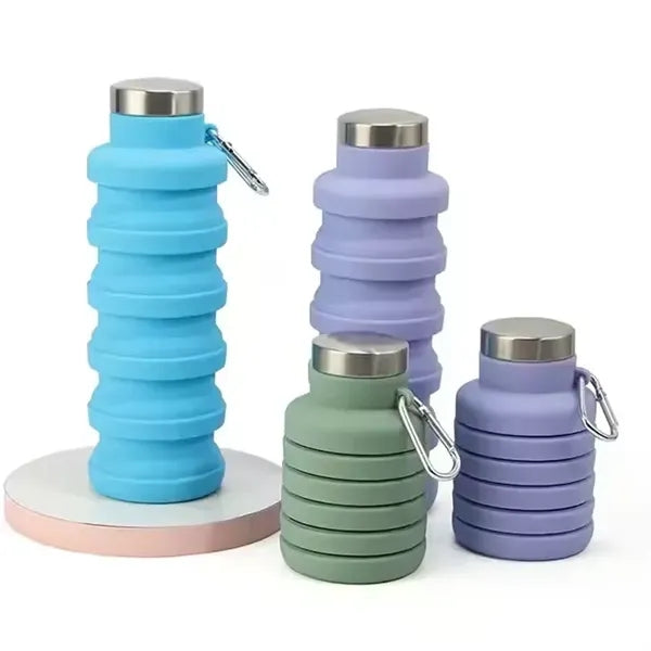 500ML Silicone Folding Bottle