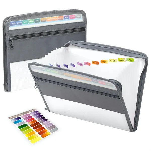 13 Pocket Expanding File Folder