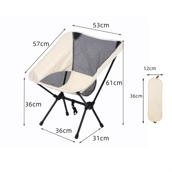 Portable Camping Beach Chair with Carry Bag for Outdoor
