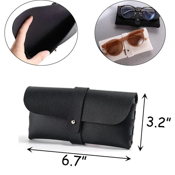 Classic Leather Glasses Case