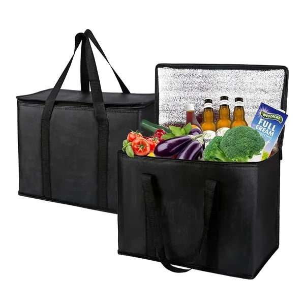 Recycled Waterproof Insulated Grocery Bags Food Delivery Box