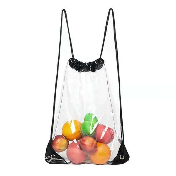 Clear Drawstring Backpack