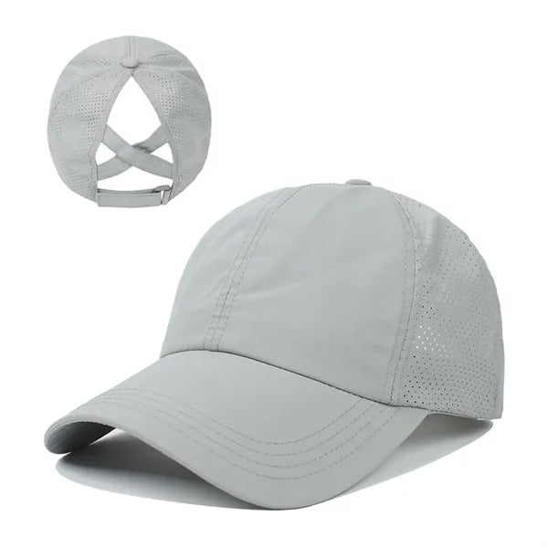 Criss Cross Ponytail Baseball Cap