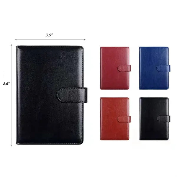 A5 Pu Business Magnetic Refillable Notebook