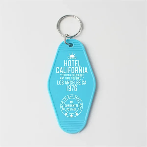 Retro Vintage Motel Keychain
