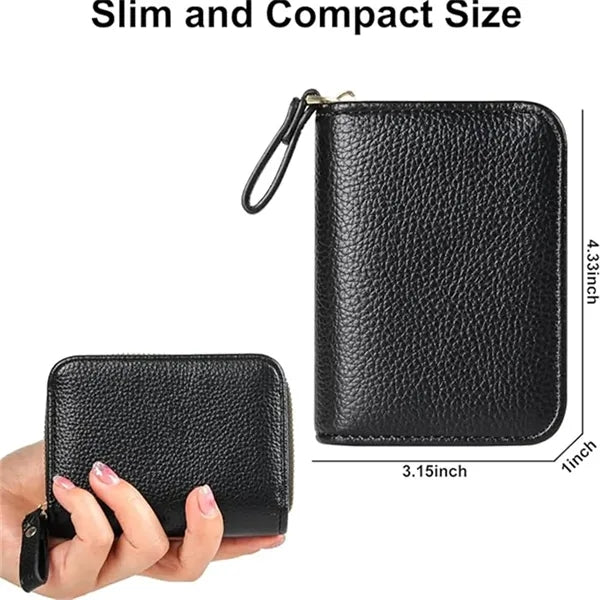 11 Slots RFID Credit Card Holder Wallet