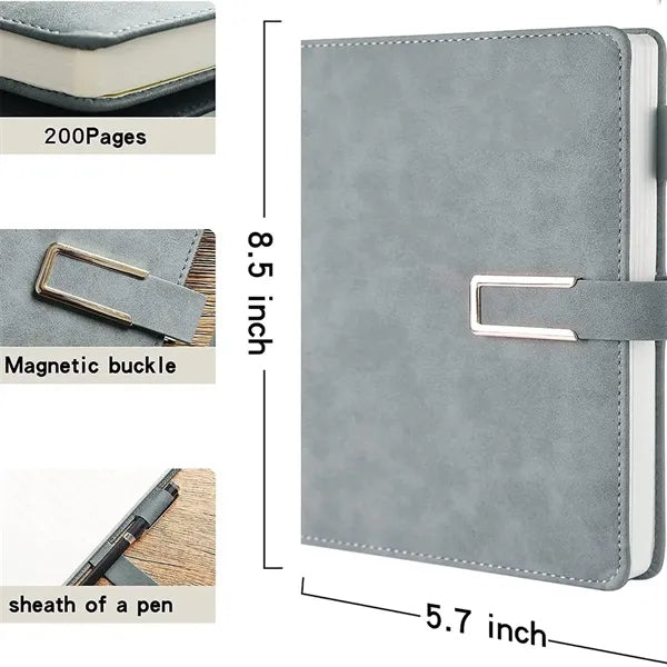 A5 Notebook With Magnetic Clasp
