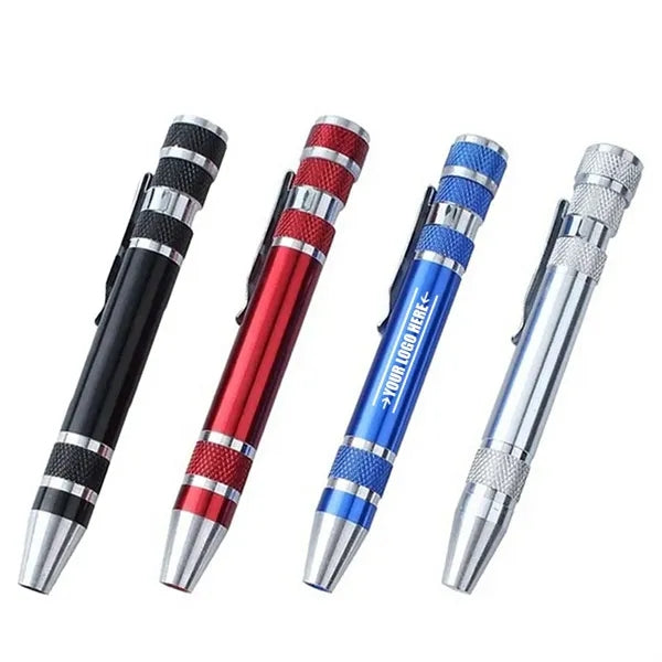 8 in 1 Mini Pen Shaped Screwdriver