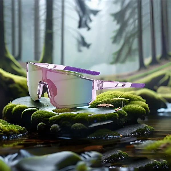 Sporty UV Protection Sunglasses for Outdoor Activities