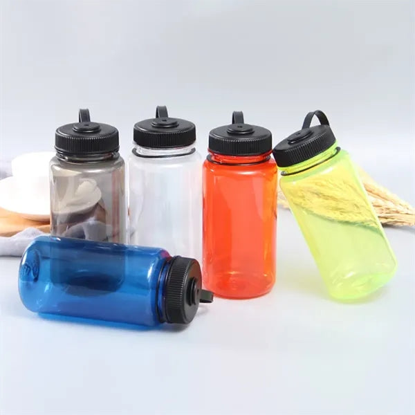Large Capacity Clear Leak Proof Wide Mouth Water Bottle