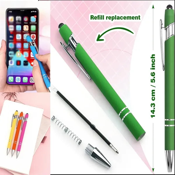 Multifunctional Flashlight Whistle Ballpoint Pen