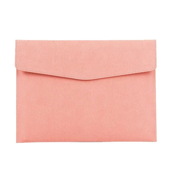 Magnetic PU Leather Envelope Document Folder A4 Letter Size