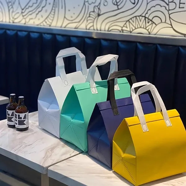 Portable Non-woven Insulation Handheld Takeaway Bags